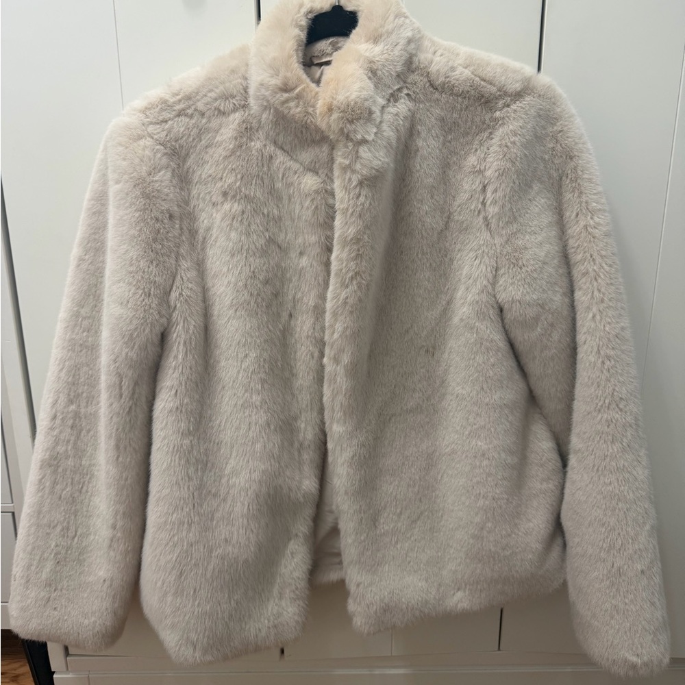 Magaschoni Soft Cream Teddy Jacket